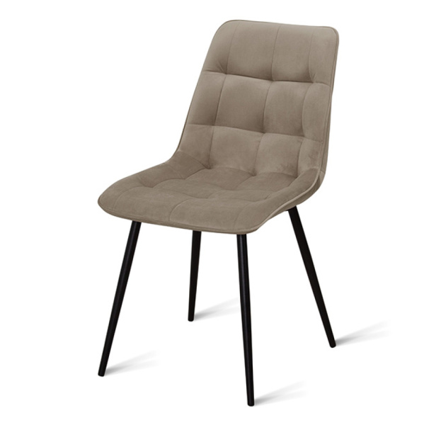 Стул B105 (B105 LATTE VL10, BK)